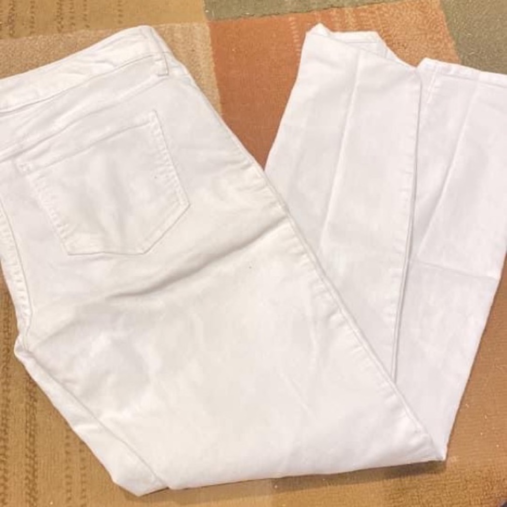 White jeans